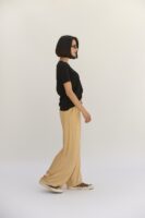 Брюки на резинке из вискозы